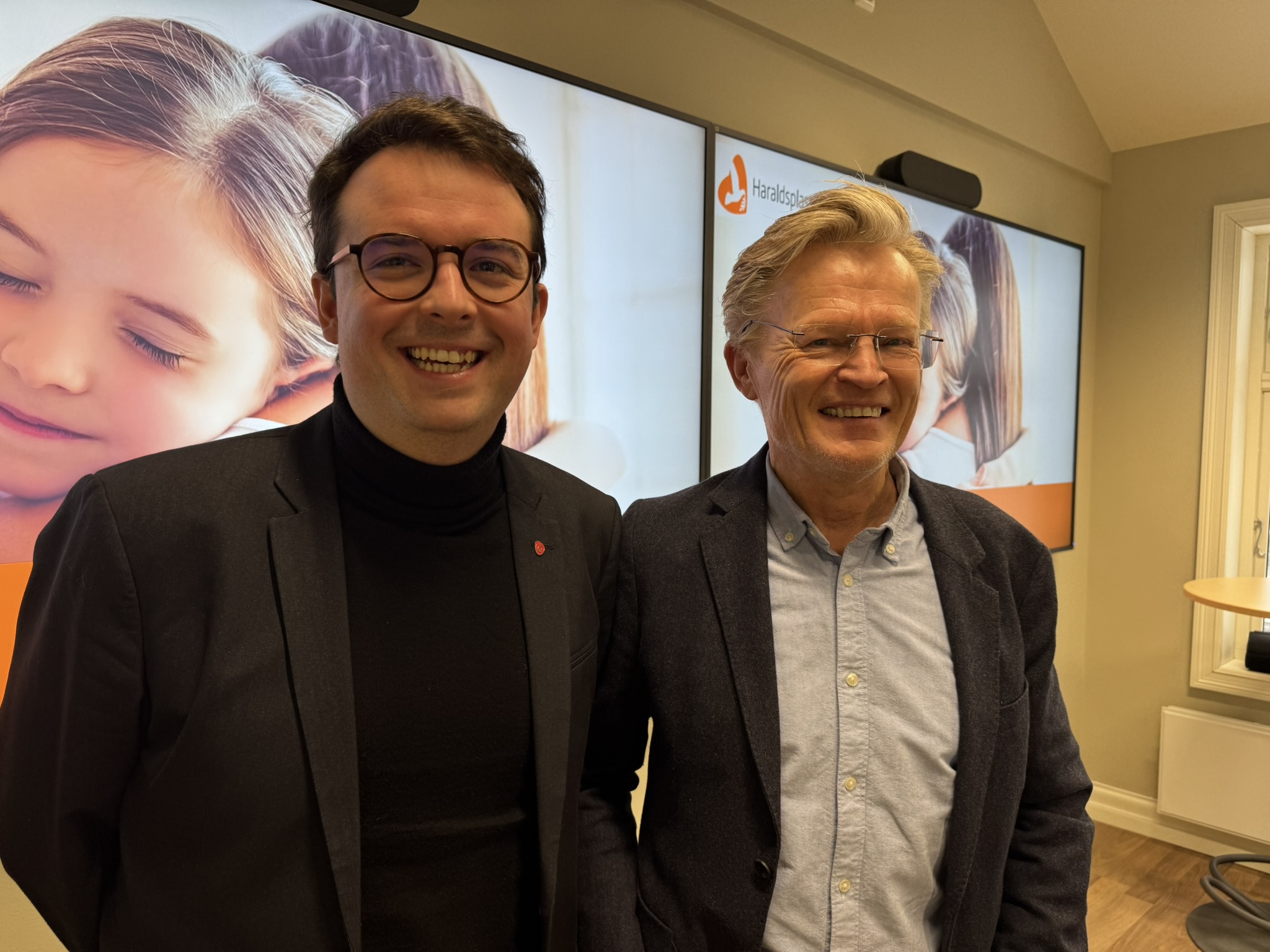 Benjamin Jacobsen og Idar Krumsvik.