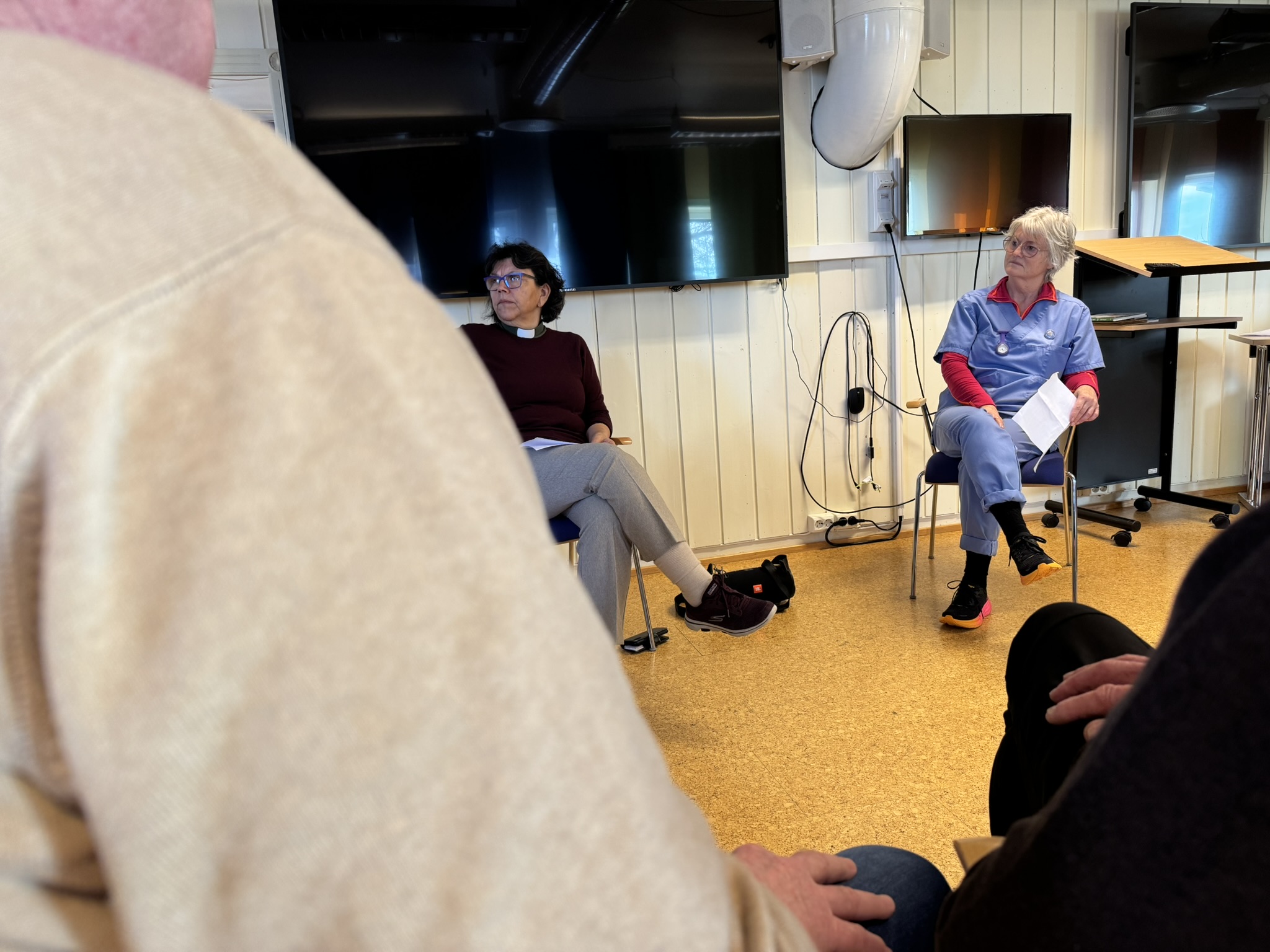 Samtalegrupper er et viktig del av tilbudet