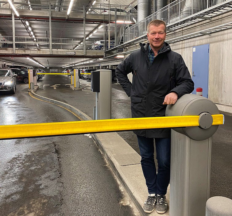 Parkeringsanlegget i Fjellhallen, Haraldsplass