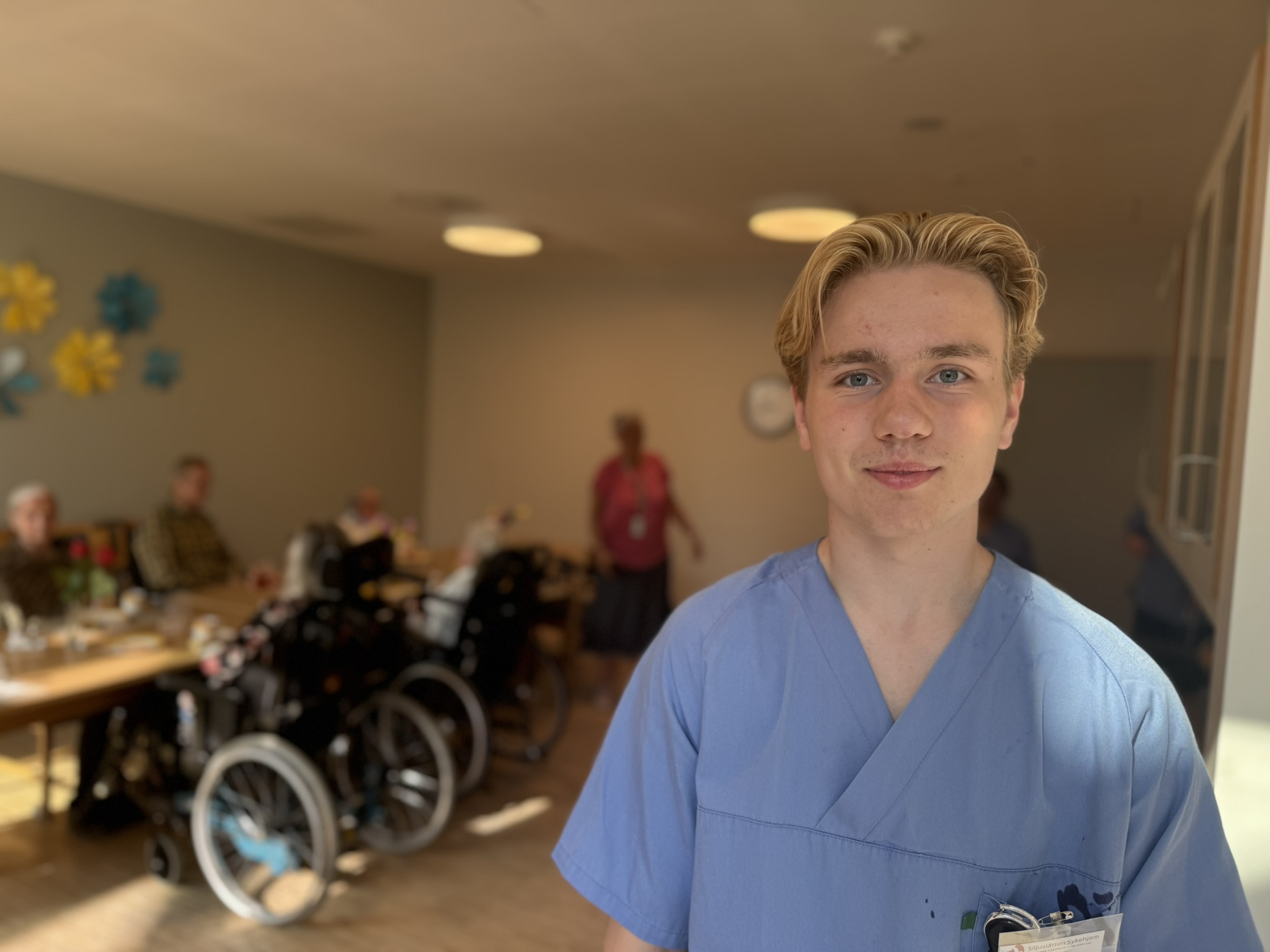 Colin Anderson liker å jobbe med mennesker.