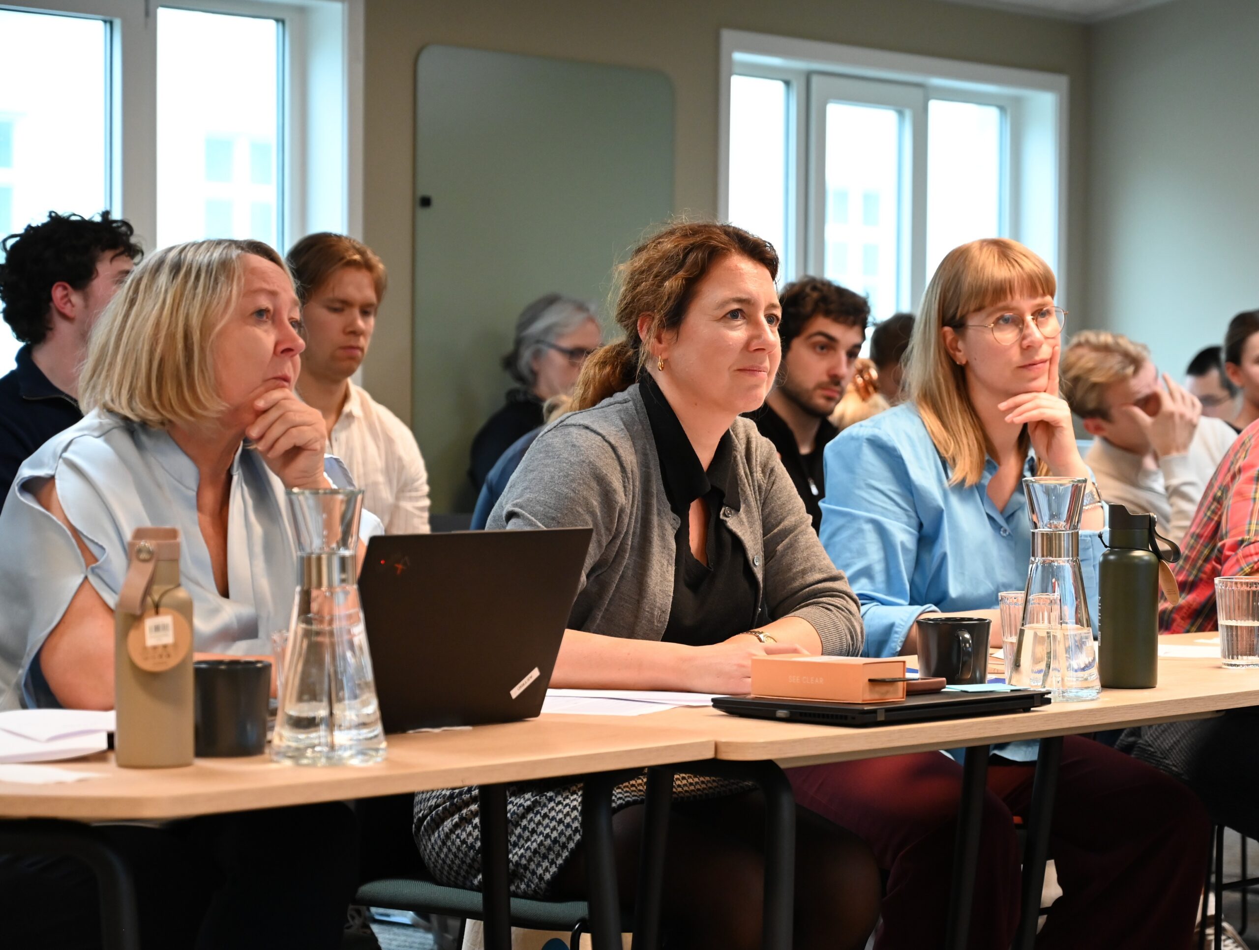 Astrid Aarhus Byrknes og Anne Marie Vigeland satt i juryen.